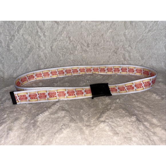 Cup Of Noodles Novelty Belt Fabric OSFM - Picture 1 of 4